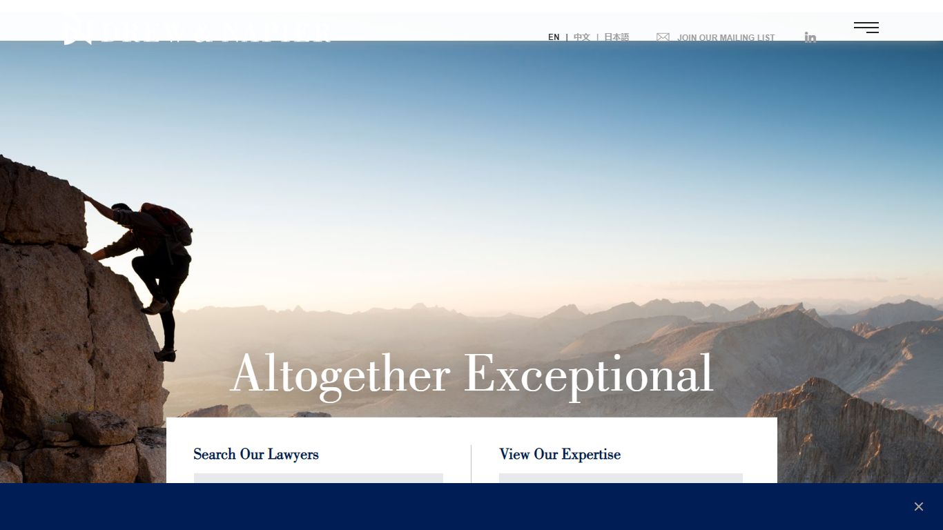 Drew & Napier LLC: Altogether Exceptional
